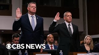 FBI Secret Service officials testify about Trump rally shooting at Senate hearing  full video [upl. by Artamas]