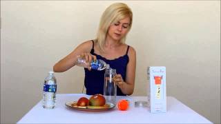 Fruit Infused Water Bottle DEMO [upl. by Cumine]