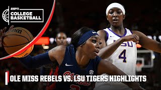 FOR THE TEAM 🤝 Ole Miss Rebels vs LSU Tigers  Full Game Highlights  ESPN College Basketball [upl. by Bekha]