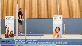 SPORTEIGNUNGSTEST KÖLN 2015  TURNENRECK [upl. by Notecnirp]