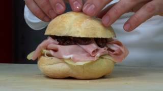 IL PANINO DELLAMORE  Rosetta con Mortadella Bologna IGP [upl. by Ehtylb]