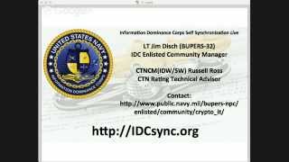 IDC Self Synchronization Live IDC Enlisted Community Manager Part 2 [upl. by Kiersten]