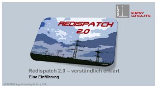 Redispatch 20  einfach erklärt Eine generelle Einführung [upl. by Aneel]