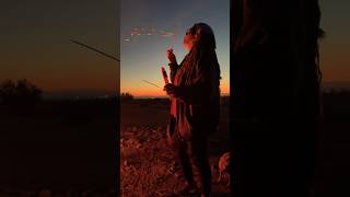 Sunset Fireside Bubbles with Dreamcatcher at the Slab City Lupercalia 2024 [upl. by Elvia143]