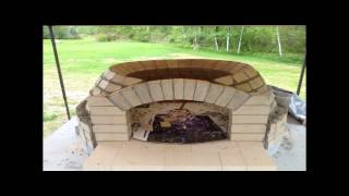 Wood Fired Oven Build 2013 [upl. by Chobot]