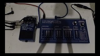 Dreadbox Nymphes amp Boss PS3 Digital Pitch ShifterDelay [upl. by Atem]