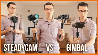 Steadycam vs Gimbal [upl. by Clerissa]