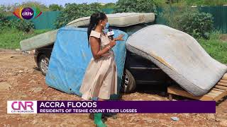 Accra floods Residents of Teshie count their losses  Citi Newsroom [upl. by Albin]