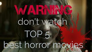 Top 5 best horror movies in hindi with download link [upl. by Annayram]