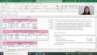 Ejercicio de costos estándar Parte 1  Ejemplo del libro Contabilidad de Costos de García Colín [upl. by Ayoj]