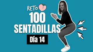 100 SENTADILLAS  Dia 14 Reto Nalgas Paradas  QuédateEnCasa [upl. by Wei]