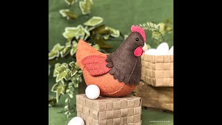 Felt Farm Chicken [upl. by Hafeenah861]