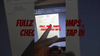 FREE FULLZ  PROS  FUMPS  CHECKS  LOGS TAP IN TO LESRN HOW TO DO ALL [upl. by Midge]