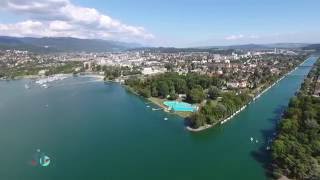 Port Lac BielBienne  Port Lake BielBienne Switzerland 4k [upl. by Eruot]