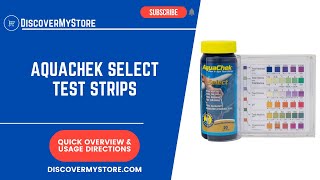 AquaChek Select Test Strips [upl. by Anelhtac]