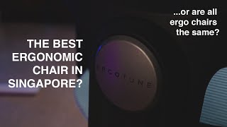 BEST ERGO CHAIR IN SINGAPORE  ERGOTUNE SUPREME V2 REVIEW [upl. by Aldercy]