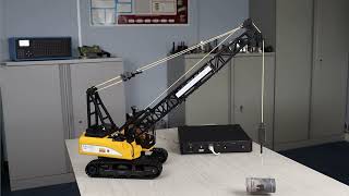 Lattice Boom Crawler Crane Stress Analysis and Force Measurement [upl. by Adihsaar]