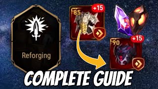 WHEN SHOULD YOU REFORGE GEAR amp EVERYTHING YOU NEED TO KNOW ABOUT EQUIPMENT REFORGING EPIC SEVEN [upl. by Lain]