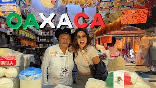 MERCADO DE ABASTOS 🇲🇽 I Braved the Most DANGEROUS Market in OAXACA MEXICO to eat in a NETFLIX Spot 🌮 [upl. by Josey]