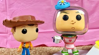 Live Action Toy Story Mrs Nesbit Funko Pop [upl. by Johst]