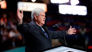 Watch Newt Gingrichs full speech at the Republican National Convention [upl. by Uon661]