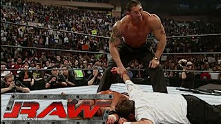 Triple H Helps Batista In Smackdown 2008avi [upl. by Ysnap]