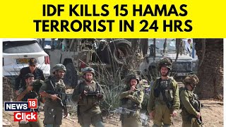 Israel Palestine Conflict  15 Hamas Terrorists Dead In Hamad  Commandos in Khan Younis  N18V [upl. by Alletneuq]