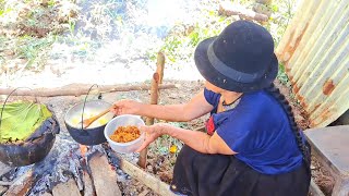 Asi preparé mi humilde almuerzo con papas amarillas y colada de avena [upl. by Irama]