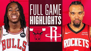 BULLS at ROCKETS  FULL GAME HIGHLIGHTS  March 21 2024 [upl. by Kabab]