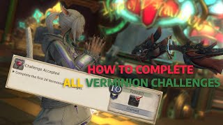 FFXIV How to Complete ALL Verminion Challenges Guide Tutorial [upl. by Korella]