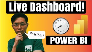 How To Create Power BI Live Dashboard Live Data Real Time Update [upl. by Remo]