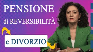 La pensione di reversibilità va al coniuge divorziato [upl. by Letrice]