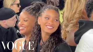 Halle Bailey amp Willow Smith Dance Off [upl. by Gavra]