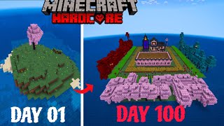 I Survived 100 Days on a Survival Island in Minecraft [upl. by Lam608]