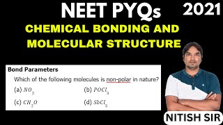 Which of the following molecules is nonpolar in nature [upl. by Anjali854]