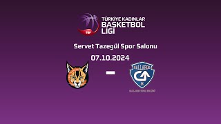 ÇBK Mersin Gelişim – Gallardo TKBL 4Hafta [upl. by Aciretal]