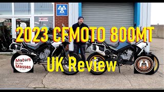 2023 CFMoto 800MT UK Review PART 1 [upl. by Malek301]