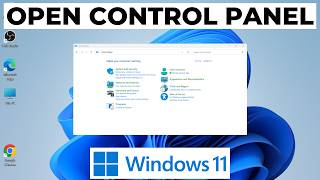 How to Open Control Panel in Windows 11 [upl. by Marmion961]