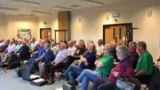 Cor Meibion Llanelli Male Voice Choir singing Dashenka at rehearsals [upl. by Risan]