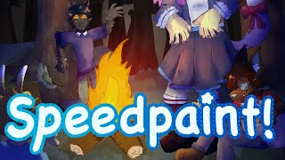 Wild life SMP fanart speedpaint [upl. by Gale]