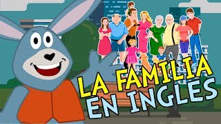 Miembros de Familia en INGLÉS para niños [upl. by Enytnoel]