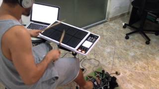 Roland SPD30 DRUM COVER Neto Batera [upl. by Inahs]