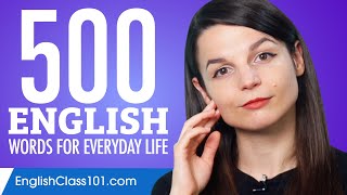 500 English Words for Everyday Life  Basic Vocabulary 25 [upl. by Nirroc]