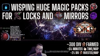 PoE 325 100 MAPS  The Best Endgame Farm of the League  Prep amp Results 4050 div per hour [upl. by Cris]