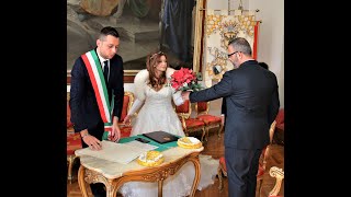 Matrimonio civile di Paolo e Raffaella  Cava De Tirreni 23122021 [upl. by Sikorski983]