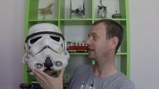 Star Wars Day 2016 RS prop masters Sandtrooper Stormtrooper helmet [upl. by Galvan192]