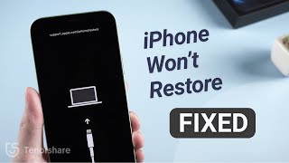 iPhone Wont Restore in Recovery Mode Here is the Fix Top 3 Ways 2024 [upl. by Lonnard]