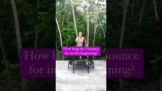 Tips on learning to Rebound rebounding trampoline beginners [upl. by Bibbie]