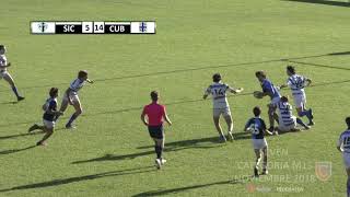 SEVEN M15 2018  SEMIFINAL COPA ORO SIC vs CUBA  Cat 2003 [upl. by Ruenhcs]