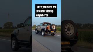 Have You Seen The Defender Pickup Anywhere rangeroverinformation landrover shorts [upl. by Oigolue]